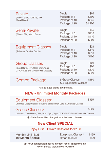 pricing